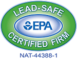 Environmental Protection Agency (E.P.A) logo, showing that Benchmark Restoration & Cleaning is a certified lead-safe renovator for this water damage restoration Vancouver Wa company.  One of the water damage companies in Vancouver WA.